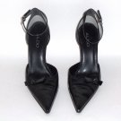 ALDO Black Ankle Strap Stilettos Heels Size 40 (9½)
