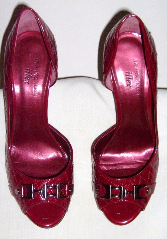 anne klein burgundy shoes