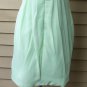 One-Shoulder Pleated Draped Chiffon Mini Dress Size S
