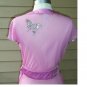 Sweet by Miss Me Pink Wrap Silk Top Size M