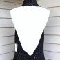 Black Cocktail Halter Dress by KIR Size 14