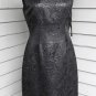 Antonio Melani Floral Print Faux Leather Dress Size 6