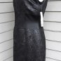 Antonio Melani Floral Print Faux Leather Dress Size 6