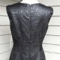 Antonio Melani Floral Print Faux Leather Dress Size 6