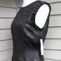 Antonio Melani Floral Print Faux Leather Dress Size 6