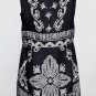 White House Black Market Baroque Print Dress Size 14