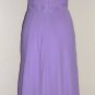 Ralph Lauren Strapless Silk Lavender Ruched Dress Size 12