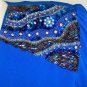 Miss Elliette Cobalt Blue Vintage Dress Size 6