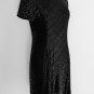 BIEFF BASIX Sparkling Beaded Silk Dress Size 8