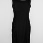 Late Edition Ltd. Black Dress with White Bows - Size 8 (Vintage)
