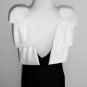 Late Edition Ltd. Black Dress with White Bows - Size 8 (Vintage)