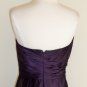 Bill Levkoff Strapless Eggplant Sample Dress Size 10