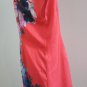 Cynthia Rowley Watercolor Floral Print Red Dress Size 12