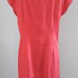 Cynthia Rowley Watercolor Floral Print Red Dress Size 12