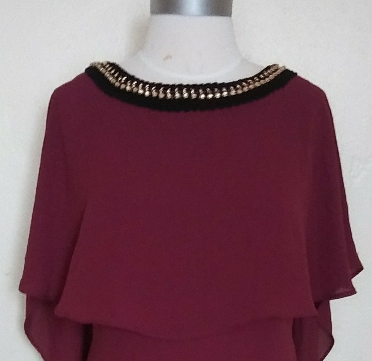 ING Collection Double Layer Dress Size S