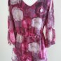 BCBGeneration Tiered Chiffon Cocktail Dress Size S