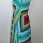 Coconinno Orange Multi/Color Striped Dress Size S