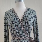 Max Studio Printed Wrap Dress Size XS