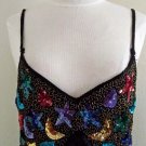 Vintage SWEELO Beaded Sequin Dress S