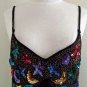 Vintage SWEELO Beaded Sequin Dress S