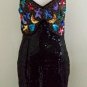 Vintage SWEELO Beaded Sequin Dress S