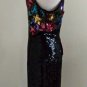 Vintage SWEELO Beaded Sequin Dress S