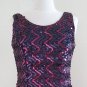 Jessica McClintock Gunne Sax Sequin Mini Dress Size S (5/6)