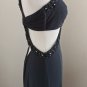 Jovani Long Fitted Gray Dress Size 4