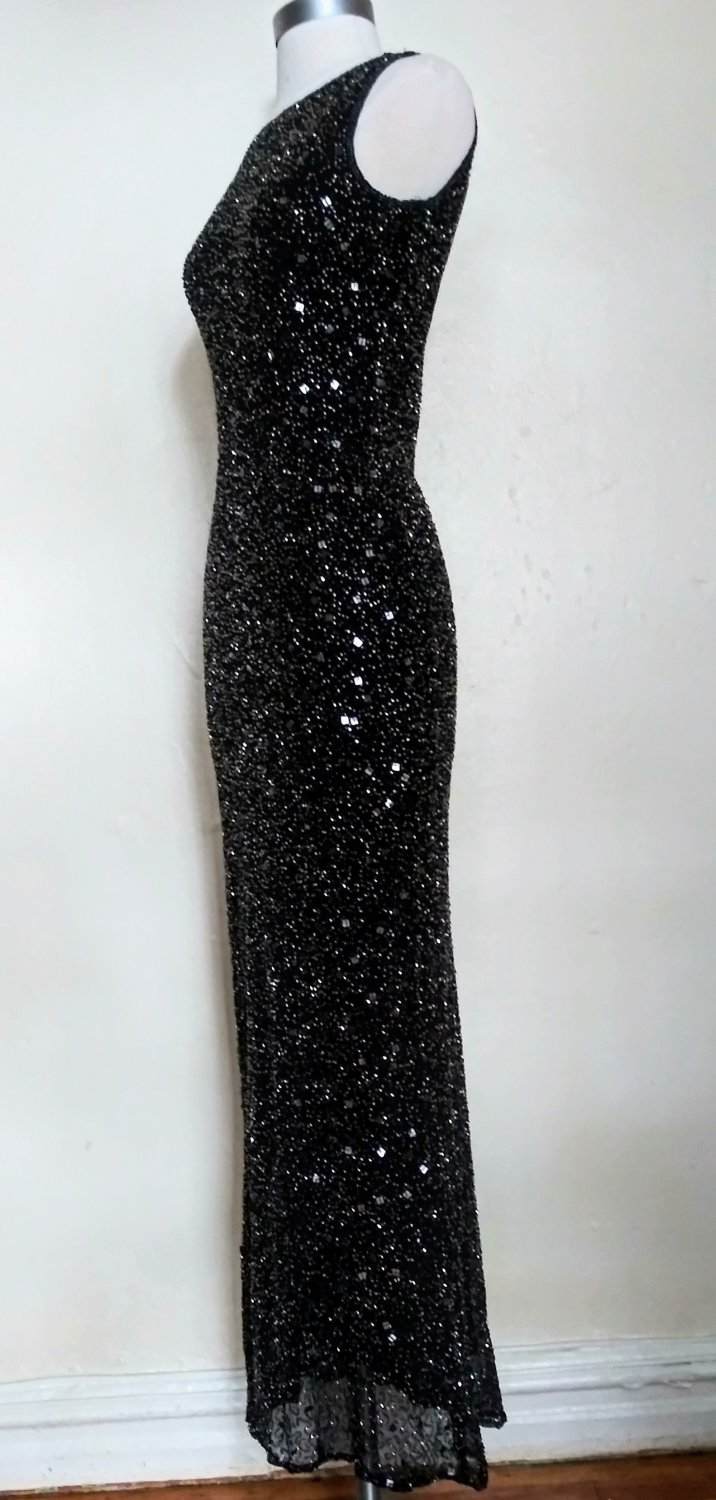 beaded and sequin evening gowns