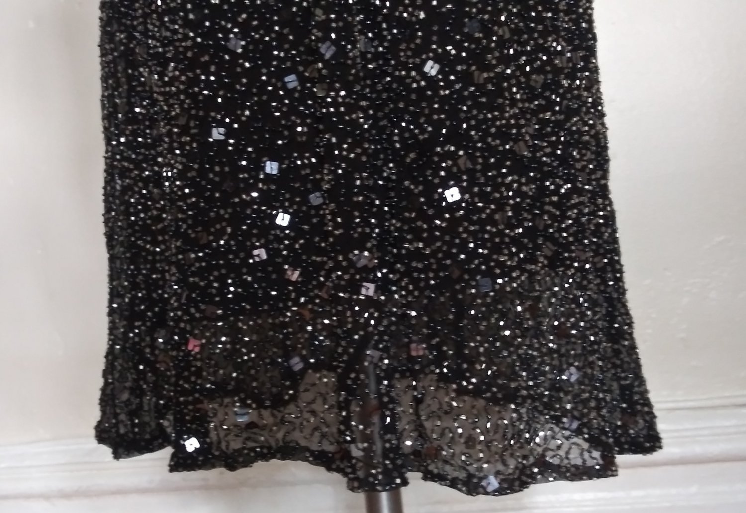 Sténay Beaded Sequins Evening Gown Size 4