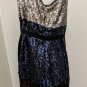 Broadway & Broome Colorblock Sequin Dress: Size 12