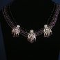 Sterling Silver, Amethyst and Black Onyx necklace