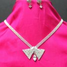free shipping~ bridal wedding RHINESTONE earrings NECKLACE SET NB618
