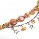 BA130 AGATE DANGLING STAR BRACELET(FREE SHIPPING)