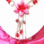free shipping SHELL FLORAL DANGLE NECKLACE NB138