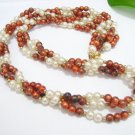 free shipping ~ NB1021 FASHION JEWELRY IMITATE PEARLS NECKLACE 26 inches