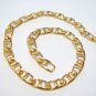 free ship 18 in. GOLDEN PLATED NECKLACE NB1206