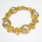 free ship 7.5 in. GOLDEN PLATED BRACELET B1005