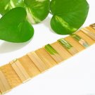 free ship 7.5 in. GOLDEN PLATED BRACELET B1008