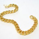 free ship 8in. GOLDEN PLATED BRACELET B1011