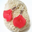 E1016 Impression of Flower- Rose Earrings 6.5cm