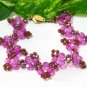 B1304 Fantastic Pink & Purple Bracelet 19.5cm