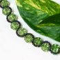 free shipping ~ B1332 Charming Green Beads Bracelet Handcraft jewelry 20cm