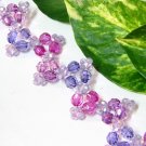 B1345 Purple & Pink Glamorous Bracelet 19.5cm