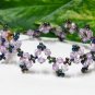 B1349 Charming Light Purple Handmade Bracelet 19cm