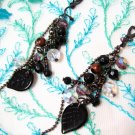 E346 Charming Glass Clip On Earrings 7.5cm