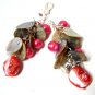 *FREE SHIPPING*E449 Shell Dangle Clip On Earrings 6cm Lovely!