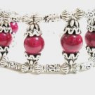 *FREE SHIPPING* BA218 ETHNIC TRIBAL JEWELRY 3 STRANDS PINK BRACELET