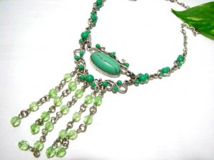 *FREE SHIPPING*NB576 ETHNIC JEWELRY PENDANT DANGLE NECKLACE 18 in.