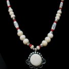 FREE SHIPPING ~ NA1015 ETHNIC JEWELRY PENDANT NECKLACE 20 in.